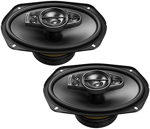 Pioneer TS-A6990F serija 6 X9 700 WATTS MAX 5-smjerni automobilski zvučnici par sa ugljičnim i maikom ojačanim ubrizganim izgradnjom polipropilenske konusne konstrukcije sa besplatnim Alphasonik ušima