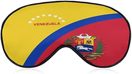 Venezuela zastava za spavanje za spavanje za spavanje maska ​​Slatka omotača za sjenilo sa podesivim kaišem za žene muška noć