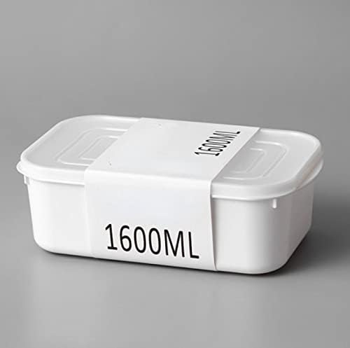 Lnjbabao kutija za čuvanje frižidera može se zagrejati u mikrotalasnoj pećnici, kutija za ručak, kutija za ručak, kutija za čuvanje hrane, zatvorena Kutija, Kutija za zamrzavanje u frižideru 1600ml