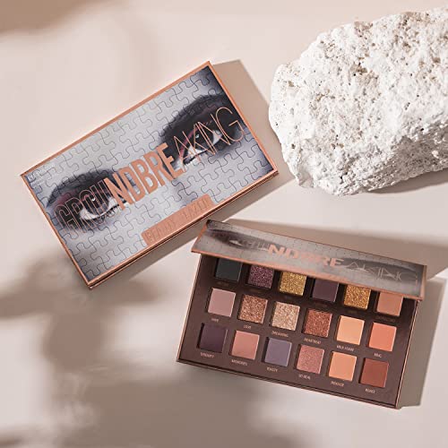 BestLand Nova Nude Paleta Sjenila 18 Boja Mat Shimmer Glitter Multi-Reflektivne Nijanse Ultra Pigmentirana Šminka Puder Za Sjenilo Vodootporna Paleta Sjenila Za Oči