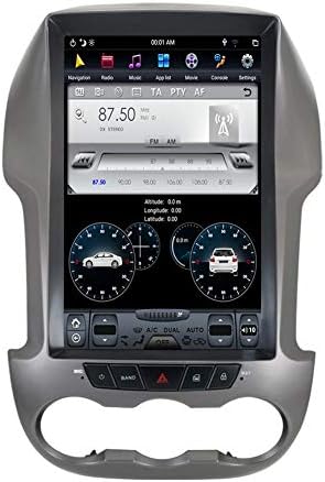 Flyunice 12.1 inčni Android 8.1 IPS ekran Tesla stil 4GB RAM 32GB ROM Auto Stereo Radio GPS navigacija nema DVD plejera za Ford Ranger F250 2011- Glavna jedinica Multimedia Bluetooth WiFi 4G