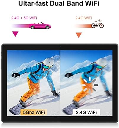 Hoozo tablet 10 inča, android 10.0 tablet sa 32GB 6000mAh baterije Quad Core HD tablete osjetljivim na dodir WiFi Bluetooth 4.2-3pcs