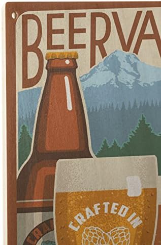 Oregon piva, Beervna, vintage potpisao sa zidom breze