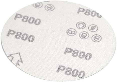 New LON0167 5-inčni DIN festiured 800 grit abrazivna pouzdana efikasnost brušenje papirnog diska Pružajući brusni papir 20pcs