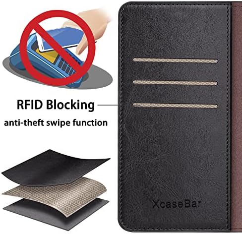 Xcasebar za Google Pixel 7 Pro novčanik slučaj sa 【RFID Blokiranje】 držač kreditne kartice, Flip Folio Book PU kožna futrola za telefon