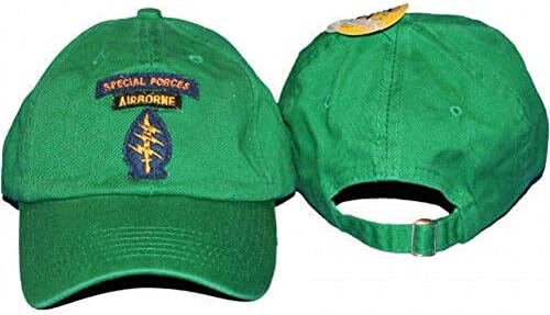 Flakitas Novelties američka vojska specijalnih snaga u zraku zelena vezena bejzbol kapa vrhunskog kvaliteta