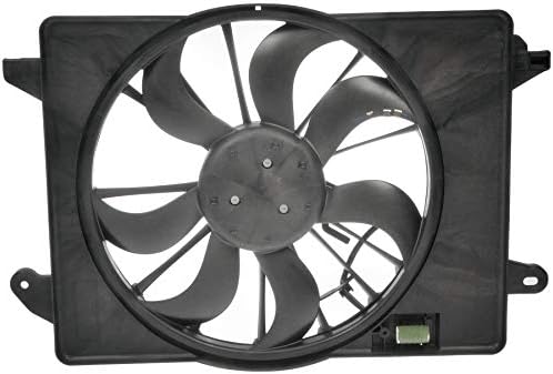 Montaža ventilatora na ventilatoru DORMAN 621-526xD sa motorom bez četkica kompatibilan sa odabranim Chrysler / Dodge modelima