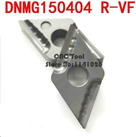 FINCOS keramička oštrica 10kom DNMG150404 R-VF / DNMG150404R-s metalni keramički umetci,obrada visokog stepena završne obrade,umetak MDJNR/MDPNN - : WNMG080404)