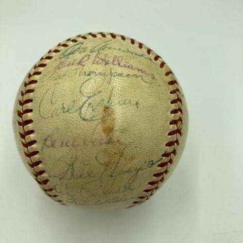 Jackie Robinson & Roy Campanella 1953 Brooklyn Dodgers tim potpisao bejzbol - autogramirani bejzbol