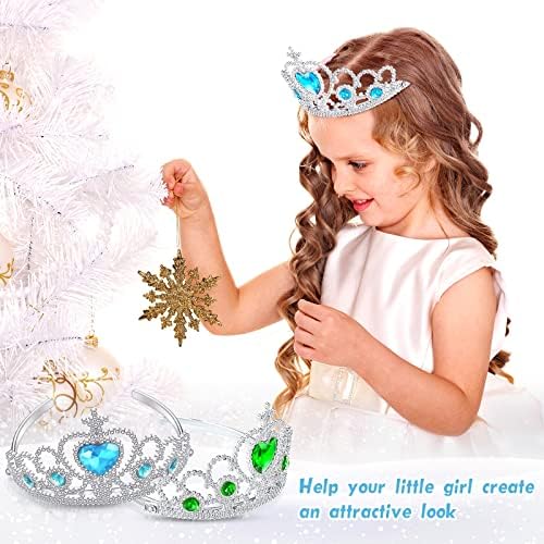 72 kom Tiara Crown Set princeza Crown Dress up Costume Accessories Plastic princeza ženski nakit Party Favor