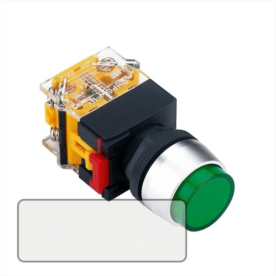 Prekidač dugmeta lampe 22mm se koristi za mašinu ili opremu, 5kom / lot