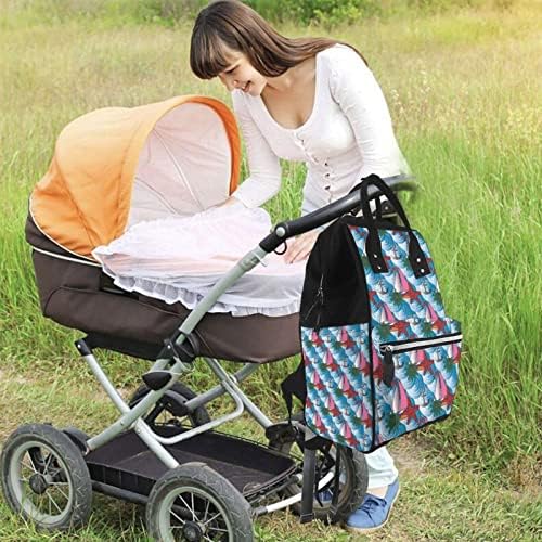 Ruksak za ruksak pelena, vodootporna peppy turistička ruksaka za mamu za djecu za bebe