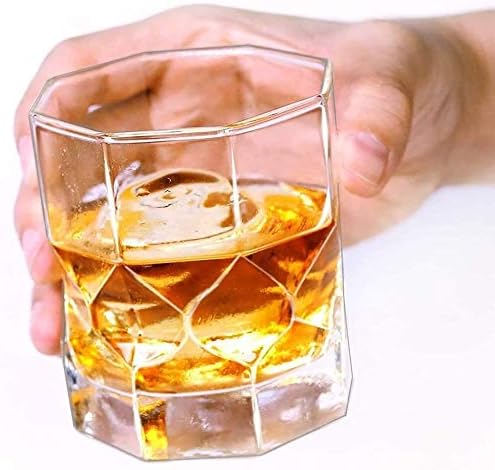 Whisky decanter naočare za viski, ručno puhane naočare za viski, staromodne naočare za viski, vrhunske Škotske naočare, savršene za