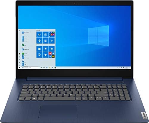 Lenovo Ideapad 3 17 17.3 HD+ Laptop, Intel 10th Gen Core i5-1035g1, 1.0 GHz, 8GB RAM, 1TB HDD, Windows 10 Dom, Abyss Blue