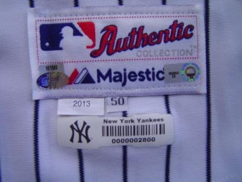 New York Yankees Andy Pettitte Igra Polovna potpisana upisana 2013 GU Jersey Steiner - MLB Igra Polovni dresovi
