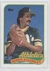 1989. bejzbol kartica za bejzbol # 370 Dennis Eckersley Oakland atletika