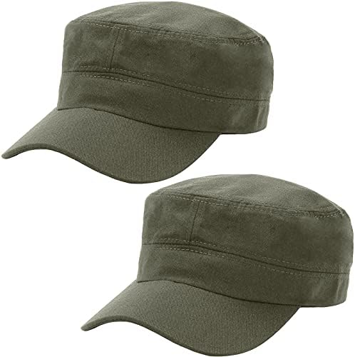 2 kom Unisex kapa kadetske vojske Vojni šešir borbena kapa prozračna bejzbol kapa Podesiva ravna Gornja kapa za muškarce i žene