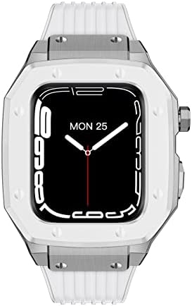 Houcy za Apple Watch Band Series 8 45mm Žene Legura sačaja Case 4mm 42mm Metalni okvir Modifikacija mod Dodatna oprema za iWatch serija