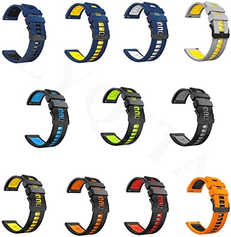 Wscebck silikonske trake za Ticwatch Pro 3/3 GPS LTE Smart Watchband 22mm narukvica za narukvice za Ticwatch Pro 2020 S2 E2 Correa