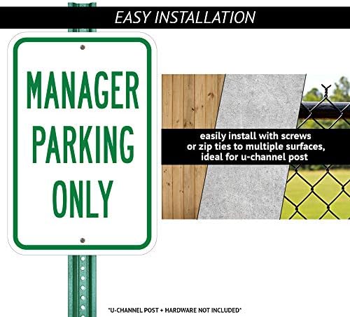 1 sat parkiralište - parking za kupce | 12 x 18 teškim mjernim aluminijskim rustnim rustnim parkiralištima | Zaštitite svoje poslovanje