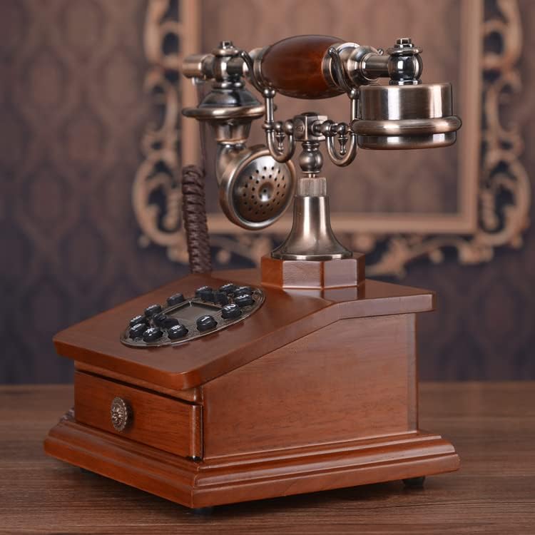 Rotacioni biranje Telefon Europski stil Američki dekoracija dnevnog boravka Decration Desk ured Classic Retro telefon Početna fiksni