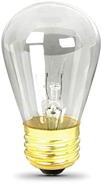 Feit električna 11watt S14 2700k 40 Lumen sa žarnom niti zamjenska sijalica-4 Pakovanje