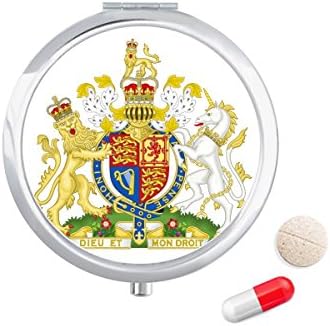 Ujedinjeno Kraljevstvo Evropa Džepna Kutija Za Skladištenje Lijekova Kutija Za Skladištenje Kontejnera Za Nacionalni Amblem