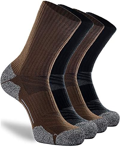 Pješačke čarape za planinarenje CWVLC, jastuk, vijanje vlage, lučne privremene čarape za čišćenje