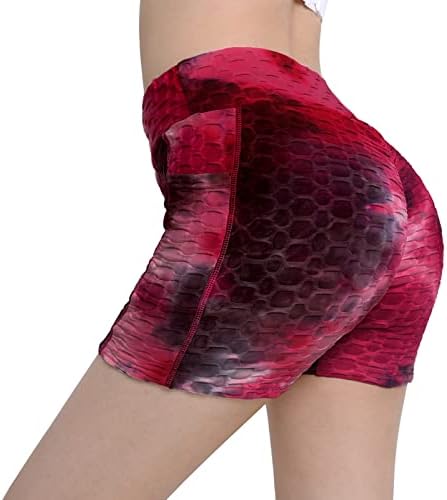 Biciklističke gaćice za žene High Squik Tummy Control Ljeto Ležerne prilike Trke Yoga Shorts Comfy domaća odjeća za obuku
