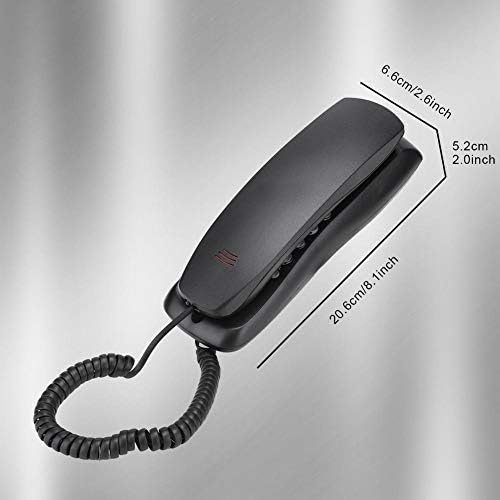 KX-T628 fiksni telefoni za dom, zidni kabelirani telefonski telefoni sa indikatorom i slušalicom, podržava MUTE / Pause / Redial Funkcija