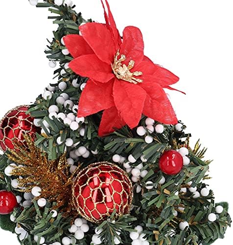 Umjetno božićno drvce, mini izvrsne slatke svijetle boje Xmas, radne površine inovativni ukrasi božićnog drveća, inovativna DIY radna