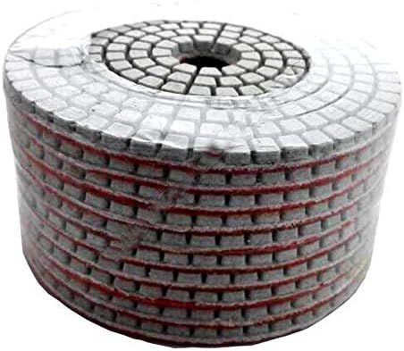 XUCUS 10pcs 4 inčni 100mm Dijamantni mekani brusni brusni diskovi Abravise jastučići granitni kameni betonski mramorni poliranje upotrebe mljevenog diska -