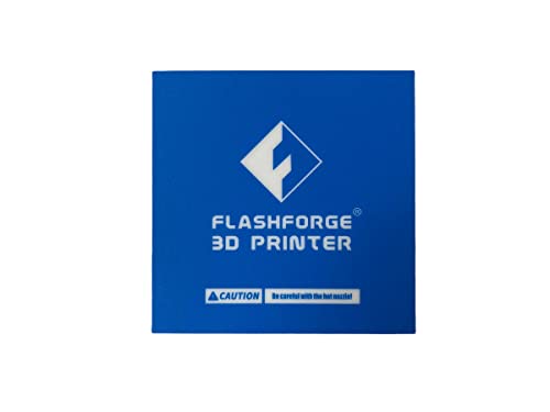 Plava naljepnica za ispis za grijanje za izgradnju FlashForge Finder 3D pisač 157 x 157mm