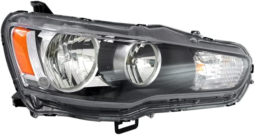Rareelektrična Nova desna halogena prednja svjetla kompatibilna sa Mitsubishi Lancer De Es GTS Sedan 2008-2009 po BROJU DIJELA 8301B076