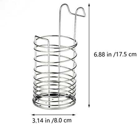 Držač za pribor od nehrđajućeg čelika 2 komada kuhinjski pribor za pribor za pribor za kuhanje stalak za sušenje držač za sušenje