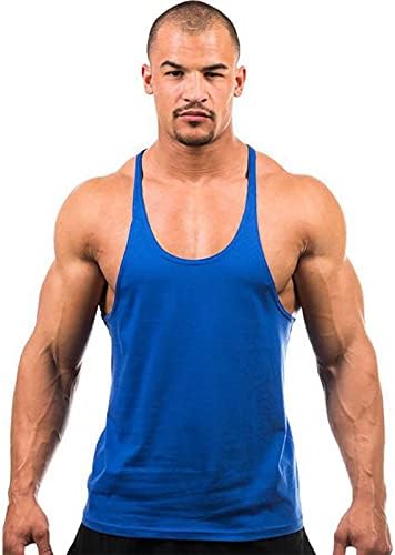 Muški y back nitrenk tenk TOP bodybuilding mišićna staza tenkovi za atletska majica bez rukava na plaži teretane