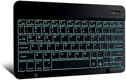 BoxWave tastatura kompatibilna sa MobileDemand xTablet Flex 10b - SlimKeys Bluetooth tastatura - sa pozadinskim osvetljenjem, prenosiva