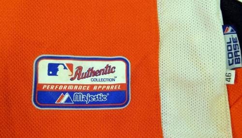 2007-08 Baltimore Orioles jumberto Hodge 87 Igra Polovna narančasta dres BP 46 4 - Igra Polovni MLB dresovi