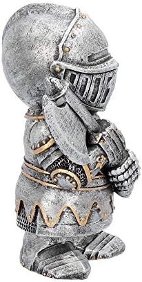 Nemesis Now Sir Chopolot Figurine 16cm srebro
