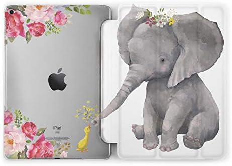 Floral Slatki slont Trofold futrola za Apple iPad Mini 1 2 3 4 5 Air 2 3 Pro 9,7 10,5 11 12,9 9,7 inča 2017 2018 2019