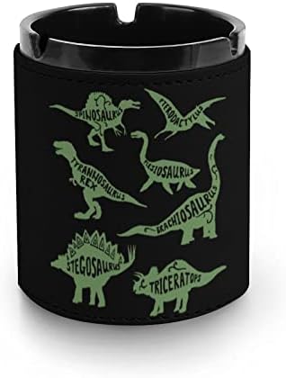 Dinosaur cigaretna pepeljara PU kožna držač za pušenje pepela za kućnu uredu Desktop ukras