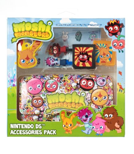 Moshi Monsters 7-in-1 Accessory Kit Katsuma Pack For 3DS/DSi/DS Lite Consoles