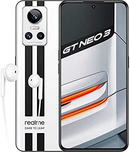 Realme GT NEO 3 80W DUAL-SIM 256GB ROM + 8GB Tvornički Tvornički otključani 5G pametni telefon - međunarodna verzija