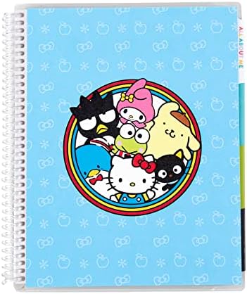 7 x 9 Hello Kitty & Friends X Erin CILDREN Kids Playner & Activel Book. 12-mesečni nedisani planer i listovi aktivnosti. Slatka rodna