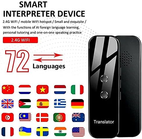 XXXDXDP glas u realnom vremenu 72 jezika prenosivi trenutni Prevodilac više jezika Traductor glas Translaty lični asistent za putovanja