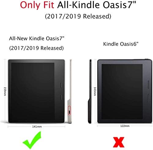 EKH [7 inča, 9th / 10th Gens] Kindle Oasis futrola za vodu-Premium PU kožna pametna navlaka sa funkcijom Auto Sleep Wake za Kindle