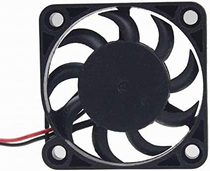 Uiotec DC 5V 40mm x 40mm x 7mm tanak mali crni plastični ventilator za hlađenje bez četkica