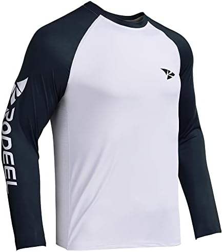 Rodeel Marlin Premium Ribolovna majica sa +50 UPF zaštita od sunca prozračna majica s dugim rukavima za muškarce