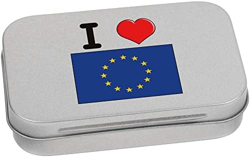 Azeeda 'Volim EU' Metal šarkeni kosilica / kutija za odlaganje