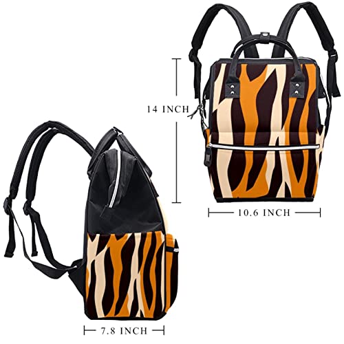Tiger Stripes Schoolbag pelena ruksak vodootporna višenamjenska modna travelna torba, sestrinska torba